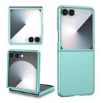 For Samsung Galaxy Z Flip7 5G Armor Foldable Phone Case(Sky Blue)