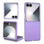 For Samsung Galaxy Z Flip7 5G Armor Foldable Phone Case(Purple)