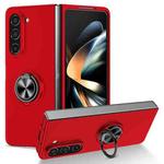 For Samsung Galaxy Z Fold6 5G Armor Ring Holder Phone Case(Red)