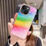 For iPhone 14 Colorful Crystal Shell Pattern PC + TPU Phone Case(Colorful)