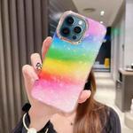For iPhone 12 Pro Max Colorful Crystal Shell Pattern PC + TPU Phone Case(Colorful)