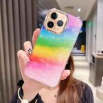 For iPhone 11 Pro Max Colorful Crystal Shell Pattern PC + TPU Phone Case(Colorful)