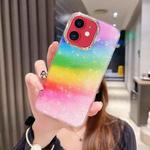 For iPhone 11 Colorful Crystal Shell Pattern PC + TPU Phone Case(Colorful)