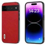 For Google Pixel 7a ABEEL Retro Litchi Texture PU Phone Case(Red)