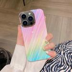 For iPhone 13 Pro Colorful Shell Texture Marble PC + TPU Phone Case(Colorful Meteor)