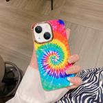 For iPhone 13 Colorful Shell Texture Marble PC + TPU Phone Case(Colorful)