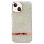 For iPhone 13 Electroplating Shell Texture TPU Phone Case(Colorful)