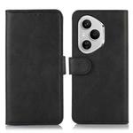 For Honor 400 Pro Global 160.8mm Cow Texture Leather Phone Case(Black)