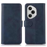 For Honor 400 Pro Global 160.8mm Cow Texture Leather Phone Case(Blue)