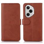 For Honor 400 Pro Global 160.8mm Cow Texture Leather Phone Case(Brown)