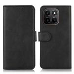 For Honor X6c 4G Cow Texture Leather Phone Case(Black)
