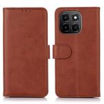 For Honor X6c 4G Cow Texture Leather Phone Case(Brown)