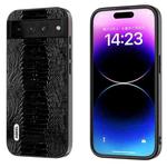 For Google Pixel 8 ABEEL Genuine Leather Weilai Series Phone Case(Black)
