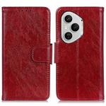 For Honor 400 Pro Global 160.8mm Nappa Texture Flip Leather Phone Case(Red)