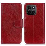 For Honor X6c 4G Nappa Texture Flip Leather Phone Case(Red)