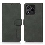 For Honor 400 Lite KHAZNEH Matte Texture Leather Phone Case(Green)