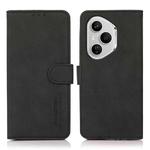 For Honor 400 Pro Global 160.8mm KHAZNEH Matte Texture Leather Phone Case(Black)