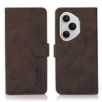 For Honor 400 Pro Global 160.8mm KHAZNEH Matte Texture Leather Phone Case(Brown)