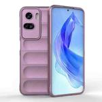 For Honor 90 Lite Magic Shield TPU + Flannel Phone Case(Purple)