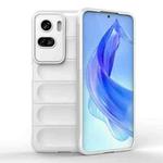 For Honor 90 Lite Magic Shield TPU + Flannel Phone Case(White)