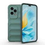 For Honor 200 Lite 5G Global Magic Shield TPU + Flannel Phone Case(Dark Green)