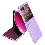 For Motorola Razr 40 Ultra Ultrathin Skin Feel PC Shockproof Phone Case(Purple)