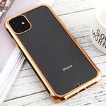 For iPhone 11 SULADA Colorful Edge Series Shockproof TPU + Electroplated Edge Protective Case(Black)
