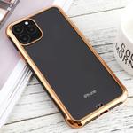 For iPhone 11 Pro Max SULADA Colorful Edge Series Shockproof TPU + Electroplated Edge Protective Case(Black)
