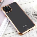 For iPhone 11 Pro Max SULADA Colorful Edge Series Shockproof TPU + Electroplated Edge Protective Case(Light Purple)