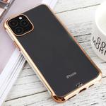 For iPhone 11 Pro Max SULADA Colorful Edge Series Shockproof TPU + Electroplated Edge Protective Case(White)