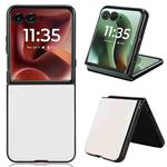 For Motorola Razr 60 Ultra PU Leather PC Phone Case(White)