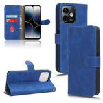 For Ulefone Note 16 Pro Skin Feel Magnetic Flip Leather Phone Case(Blue)