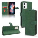 For UMIDIGI G2 / G1 / G1 Max Skin Feel Magnetic Flip Leather Phone Case(Green)