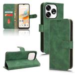 For UMIDIGI A15 / A15C Skin Feel Magnetic Flip Leather Phone Case(Green)