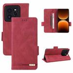 For Realme CT7 Pro Magnetic Clasp Leather Phone Case(Red)