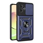 For Motorola Moto G54 5G EU Sliding Camera Cover Design TPU Hybrid PC Phone Case(Blue)