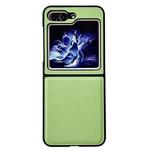 For Samsung Galaxy Z Flip5 Morandi PC Shockproof Phone Case(Green)