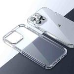 For iPhone 15 Pro Max Ice Crystal Transparent PC + TPU Phone Case(Transparent)
