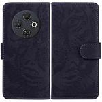 For Tecno Spark 30C Tiger Embossing Pattern Flip Leather Phone Case(Black)