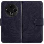 For Tecno Spark 30 4G Tiger Embossing Pattern Flip Leather Phone Case(Black)