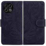 For Tecno Spark 30 Pro Tiger Embossing Pattern Flip Leather Phone Case(Black)