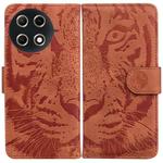 For Tecno Camon 30S / Camon 30S Pro Tiger Embossing Pattern Flip Leather Phone Case(Brown)