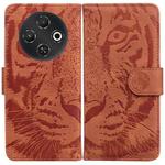 For Tecno Pop 9 5G / Spark 30C 5G Tiger Embossing Pattern Flip Leather Phone Case(Brown)