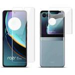 For Motorola Razr 40 Ultra 1 Sets imak Curved Full Screen Hydrogel Film Front + Back Film Set