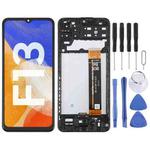 For Samsung Galaxy F13 SM-E135F Original LCD Screen Digitizer Full Assembly with Frame
