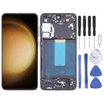 For Samsung Galaxy S23+ SM-S916B Original LCD Screen Digitizer Full Assembly with Frame