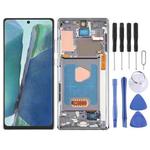For Samsung Galaxy Note20 SM-N980 6.67 inch OLED LCD Screen Digitizer Full Assembly with Frame(Black)