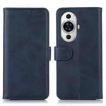 For Huawei nova 11 Cow Texture Flip Leather Phone Case(Blue)