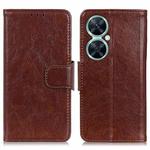 For Huawei nova 11i / Maimang 20 5G Nappa Texture Flip Leather Phone Case(Brown)