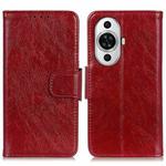 For Huawei nova 11 Nappa Texture Flip Leather Phone Case(Red)